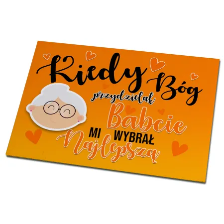 Magnes na lodówkę dla BABCI Mi wybrał najlepszą